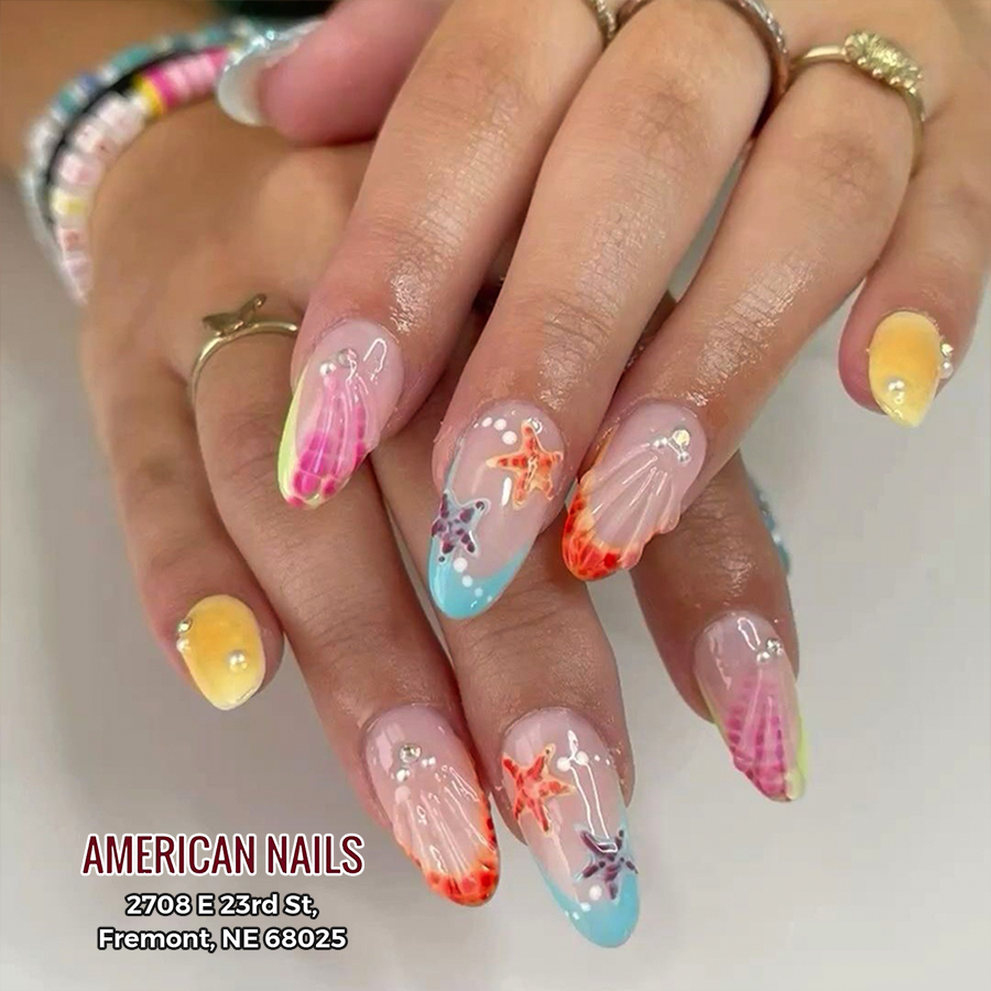 American Nails_Summer nail idea